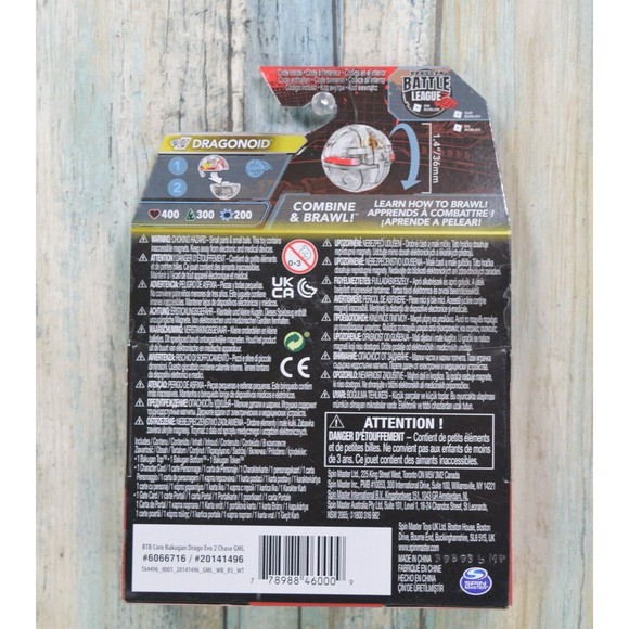 Bakugan Generation 3 Wave 1 Diamond 💎 Titanium Dragonoid - Picture 2 of 2